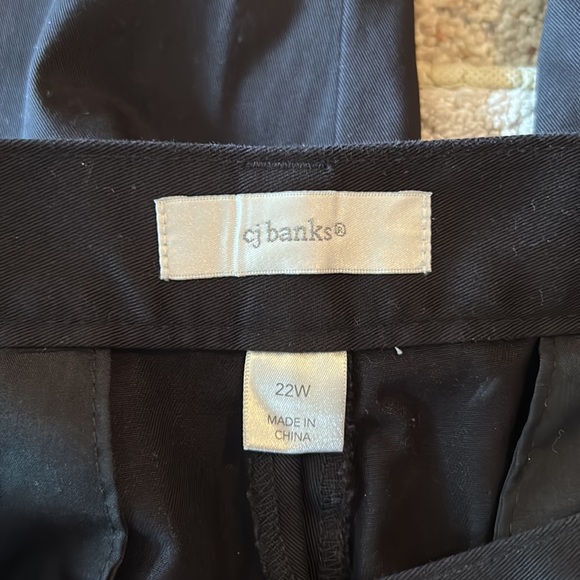 CJ Banks Women’s black dress pants size 22W - Picture 2 of 3